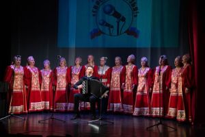 В театральном центре «Жаворонки» состоялся XI Окружной конкурс патриотической песни «Споёмте, друзья!»