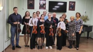Мастер-класс скрипача Александра Хургина в Большевязёмской детской школе искусств 