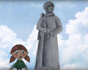 Анимационный видеоролик к эстафете «Салют победе!»